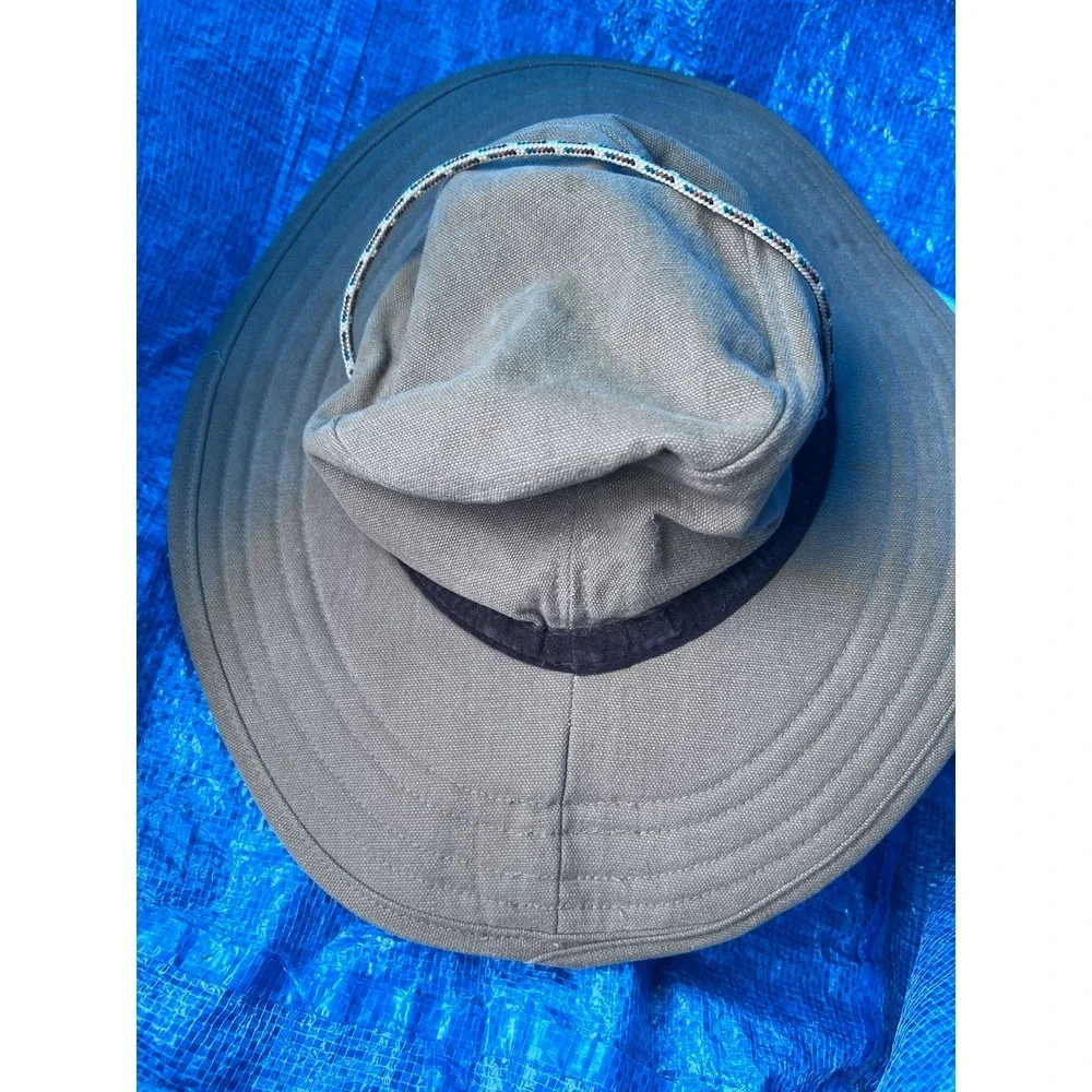 Gorpcore Unisex Nordic Gear Canvas Sun Hat S/M Tan Khaki